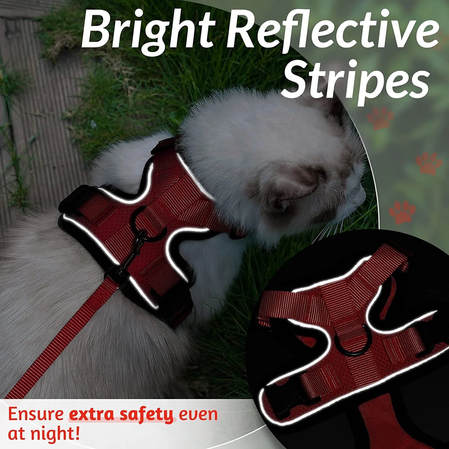 Cat Adjustable Strips Vest