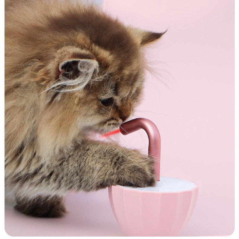 Automatic Cat Laser Toy Tumbler Design Pointer 360°Irregular Rotation