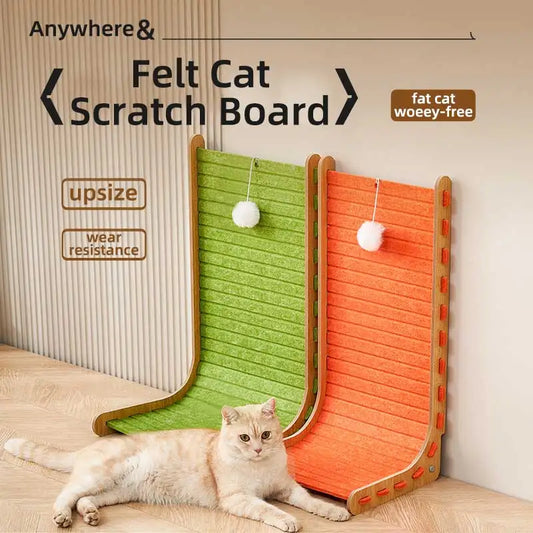 Cat Wall Shelf Prevent Damage To Furniture Scratching Post Cat Bed