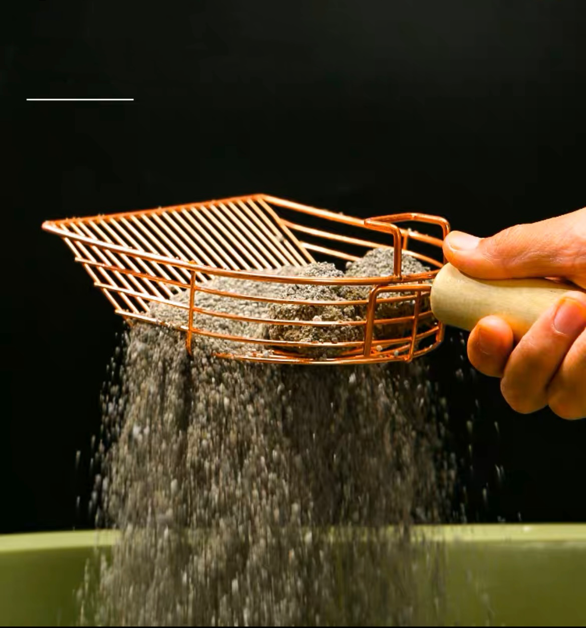 Cat litter scooper