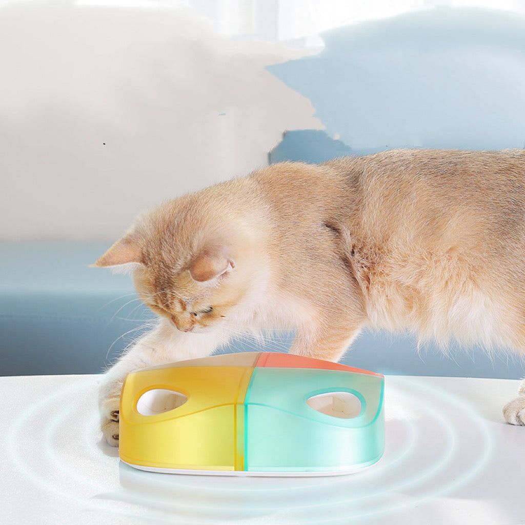 Electric Feather Moving Cat Toy Motion Activated USB Rechargeable