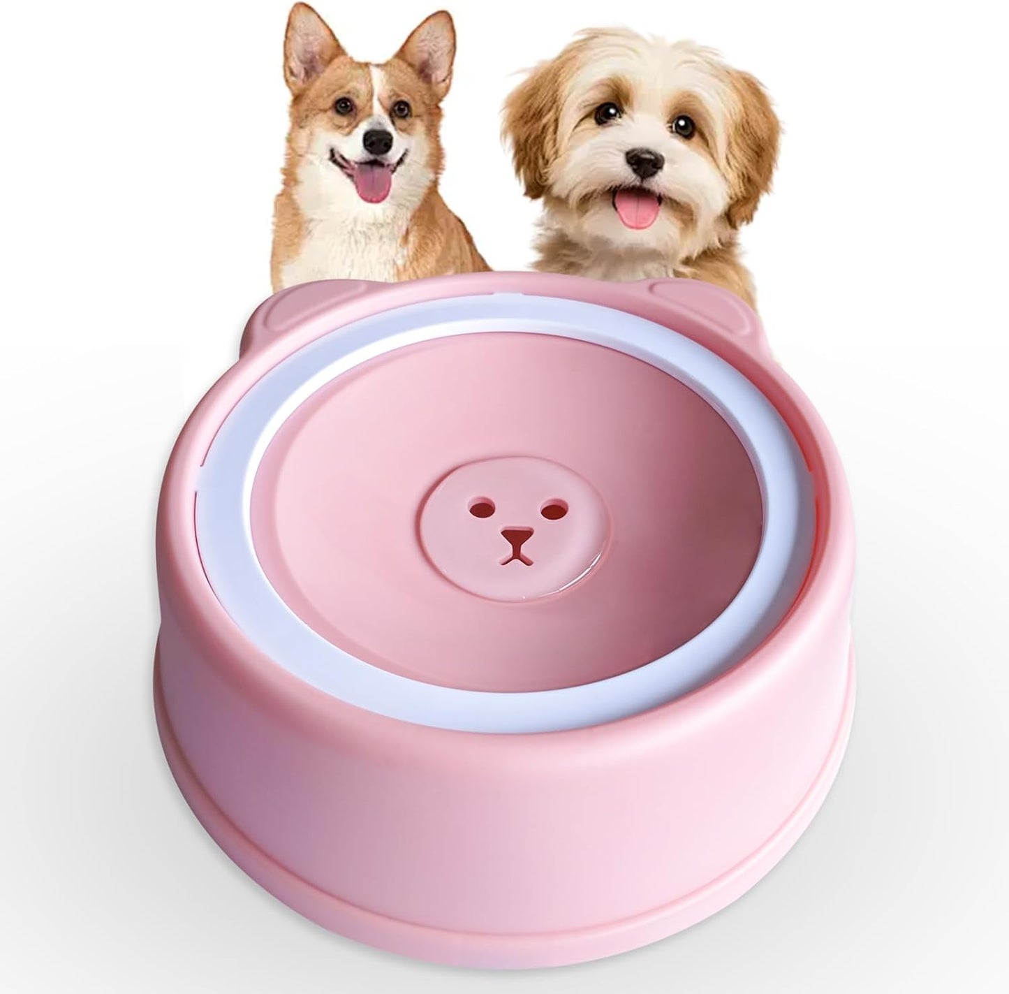 Pet Water Bowl- Portable Dog Water Dispenser, No Spill Water Bowl for Dogs with Spill-Proof Design, Perfect for Dogs and Cats, Keeps Your Pet Hydrated Anywhere (Blue)