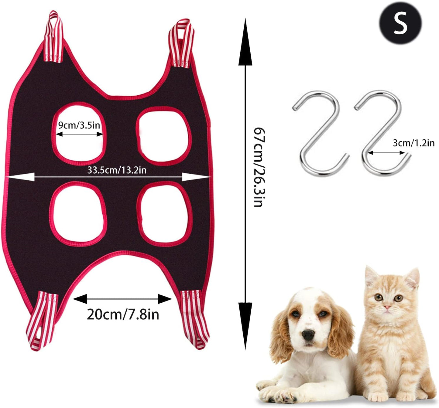 Pet Grooming Hammock Harness