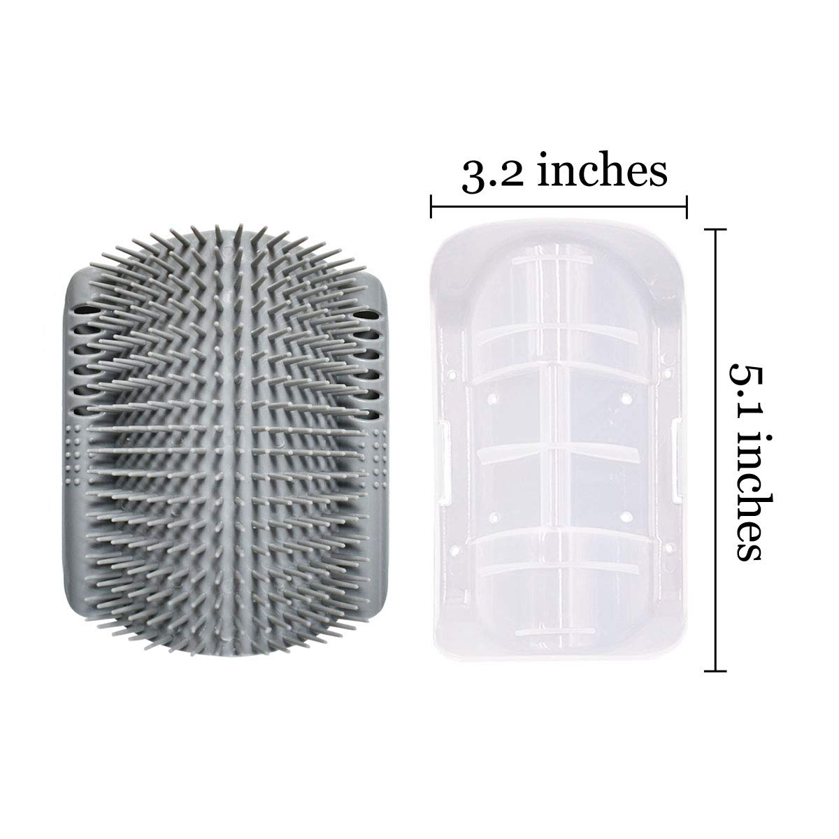 Softer Self Groomer Wall Corner Massage Comb