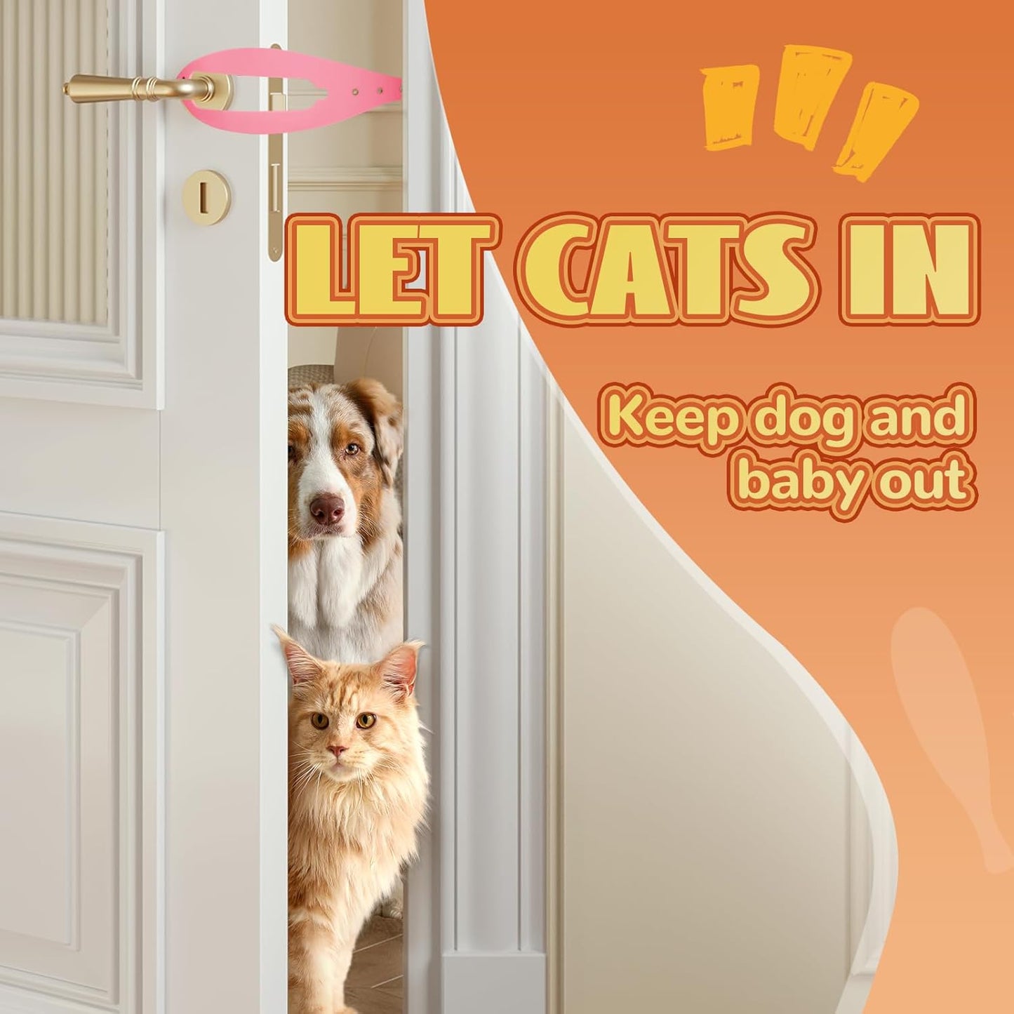 Cat Door Latch