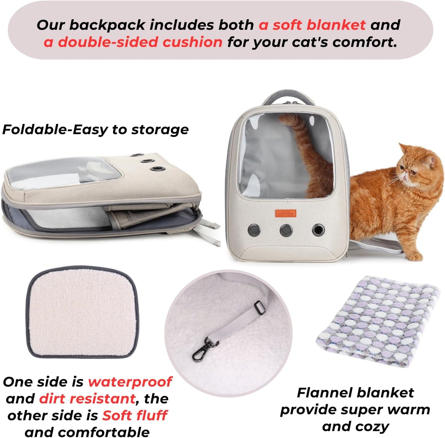 Pet Carrier Backpack