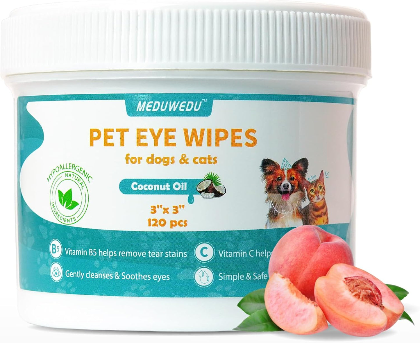 Ear Cleaner Finger Wipes 60 Counts