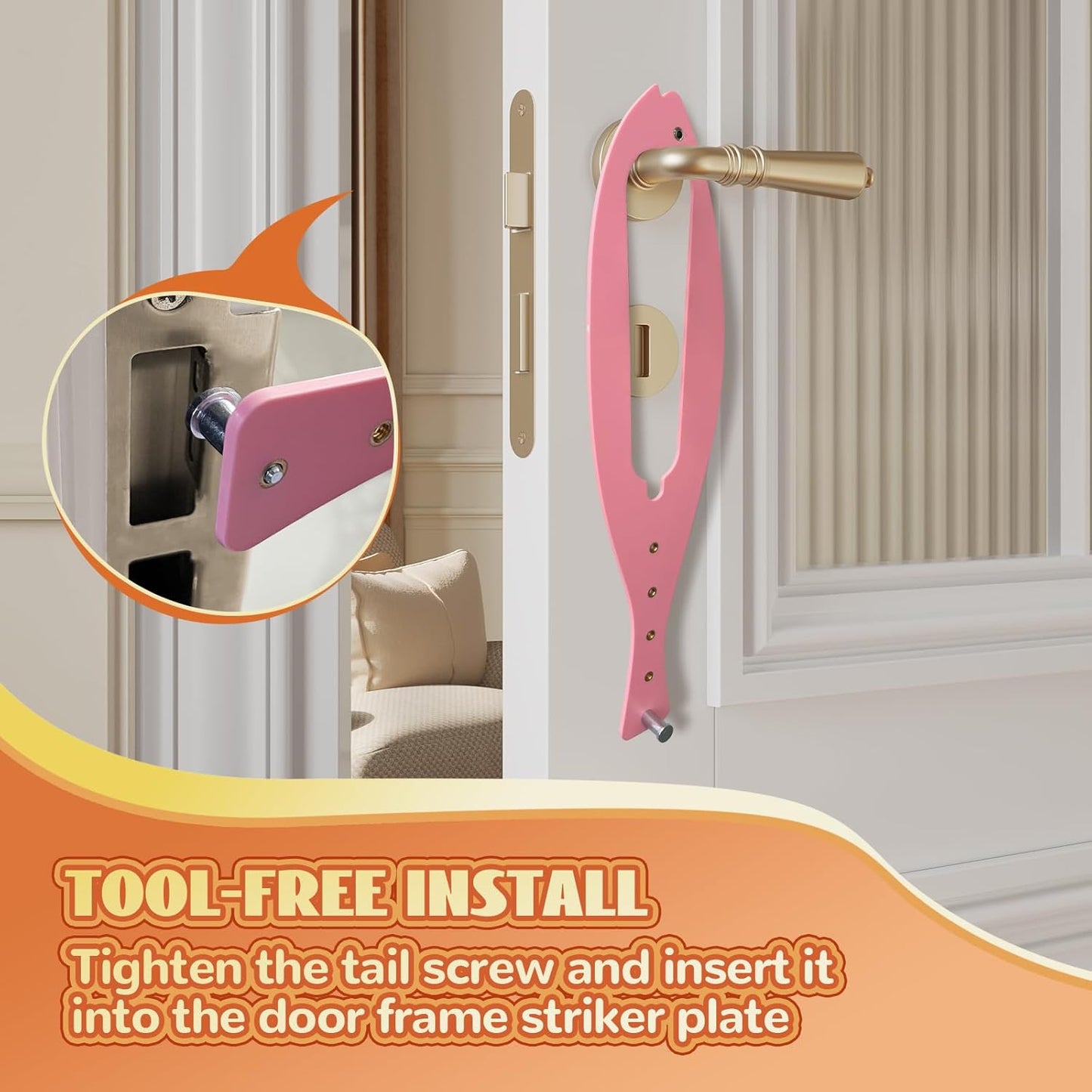 Cat Door Latch