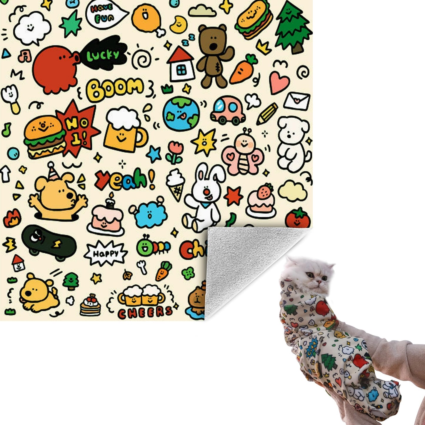 Cat Grooming Wrap Cat Wrap for Cutting Nails