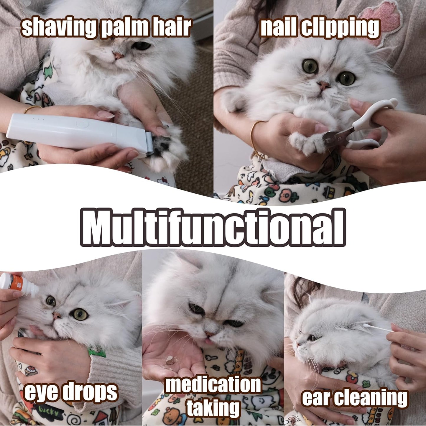 Cat Grooming Wrap Cat Wrap for Cutting Nails