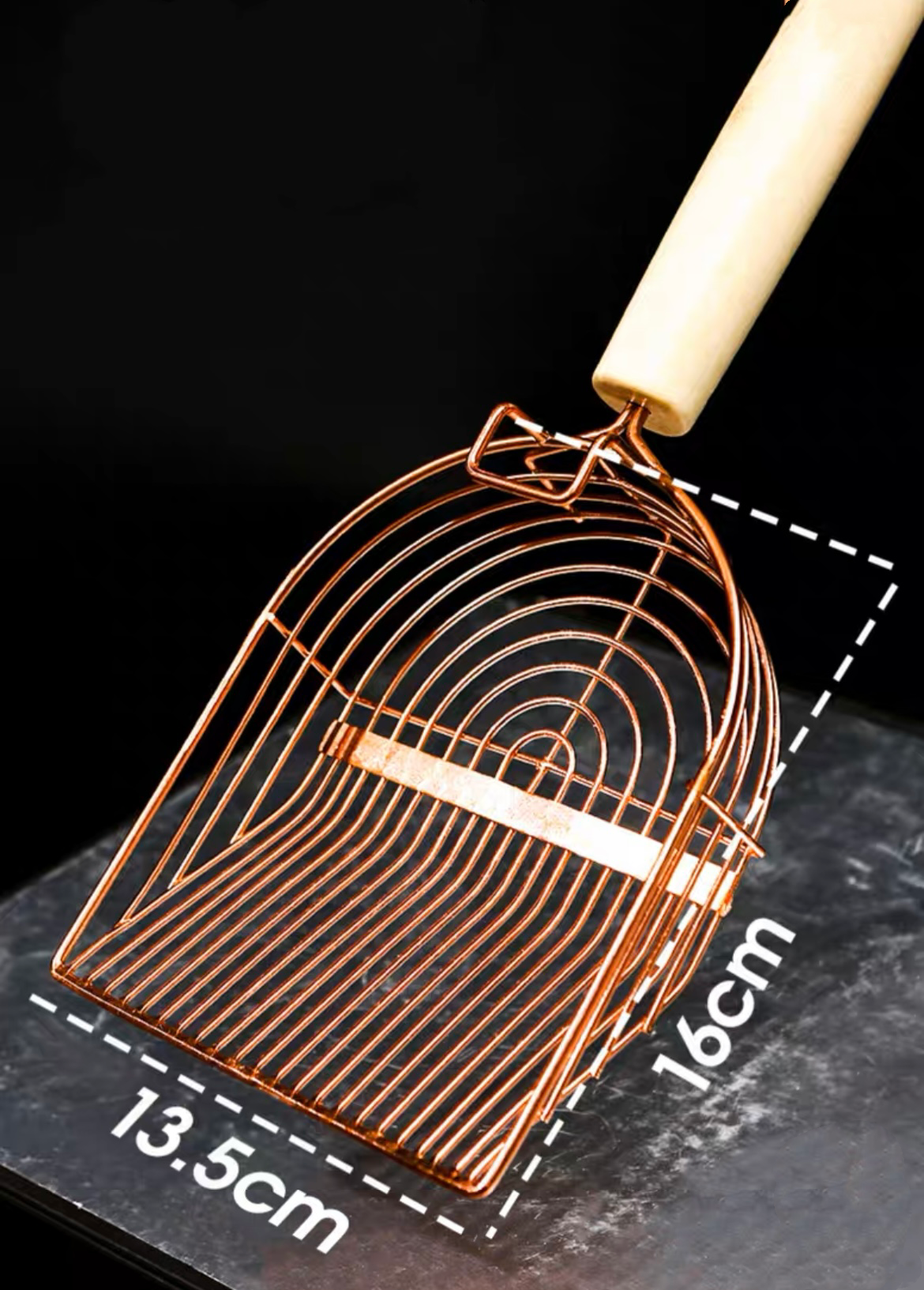 Cat litter scooper