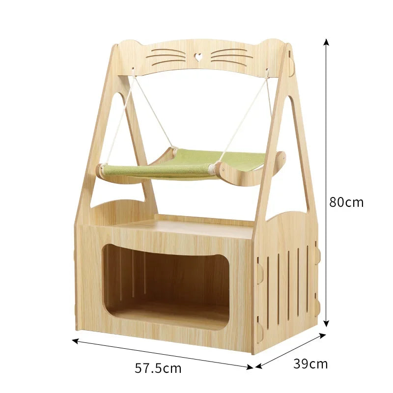 Cat bed, cat hammock, pet swing