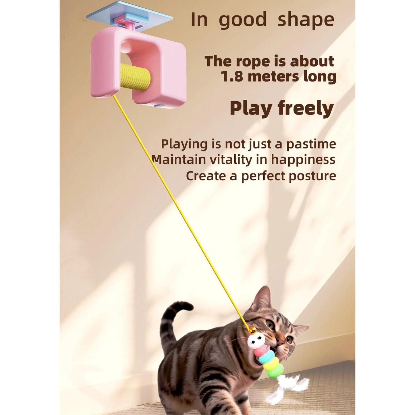Automatic Electric Flying Bird Cat Toy for Hunt